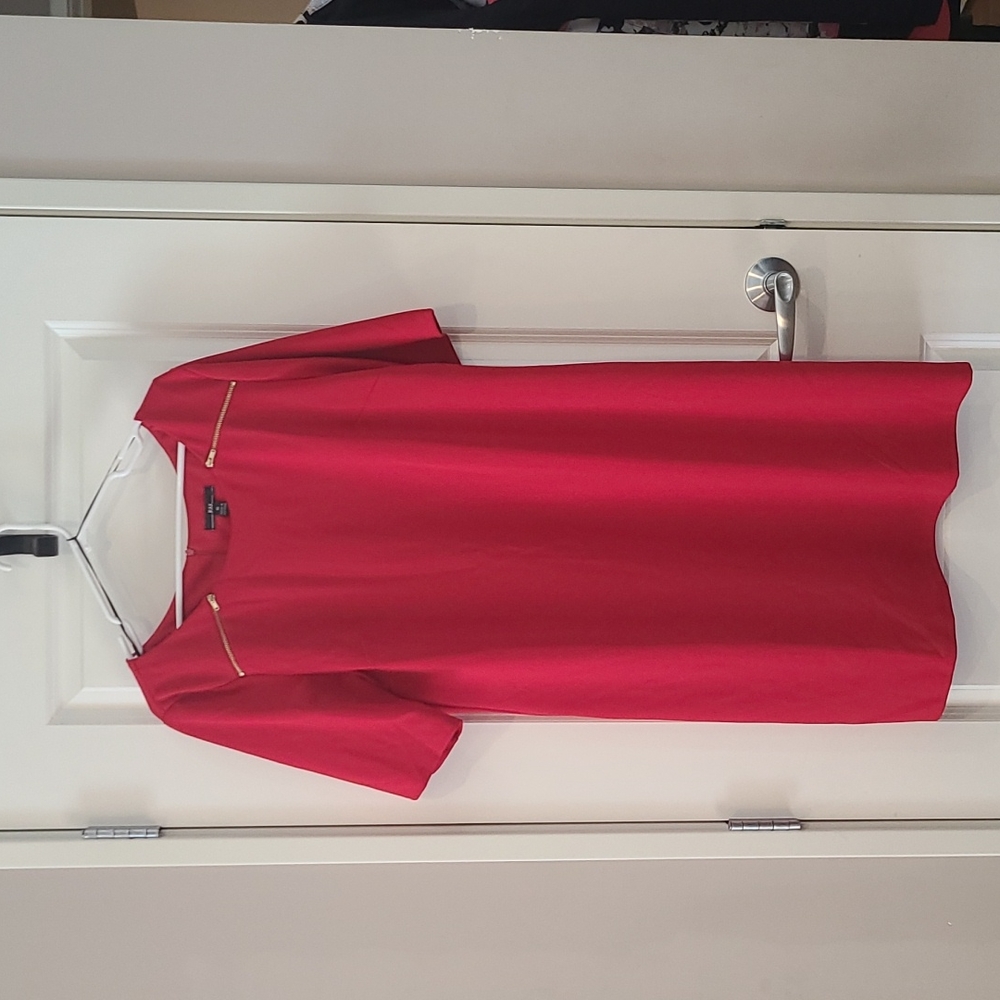 Red holiday dress 16